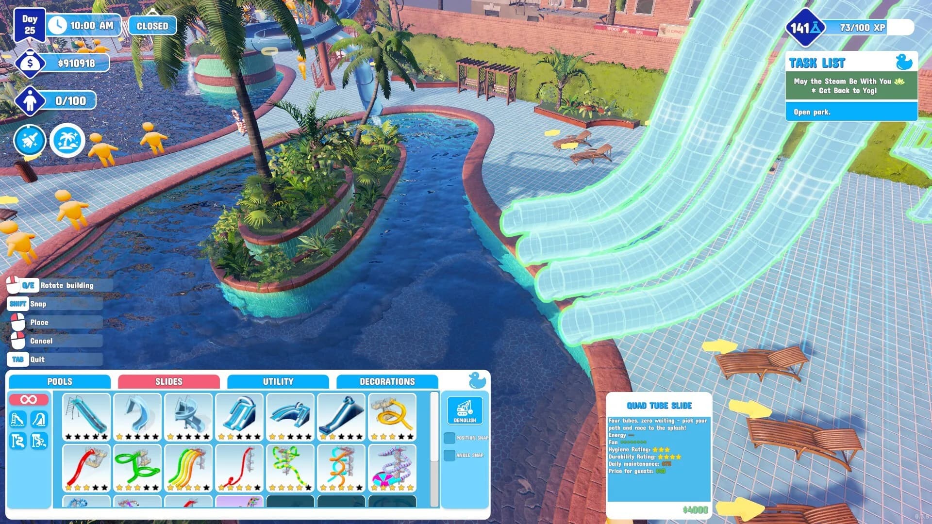 Waterpark Simulator görsel 9