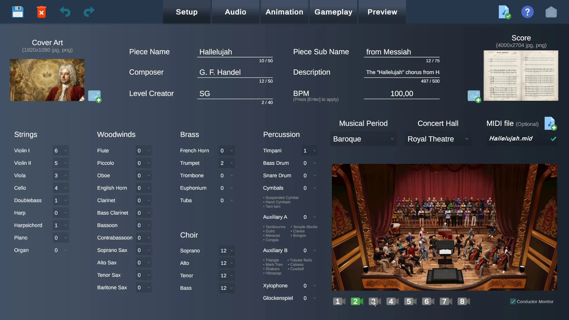 Maestro Level Editor görsel 5