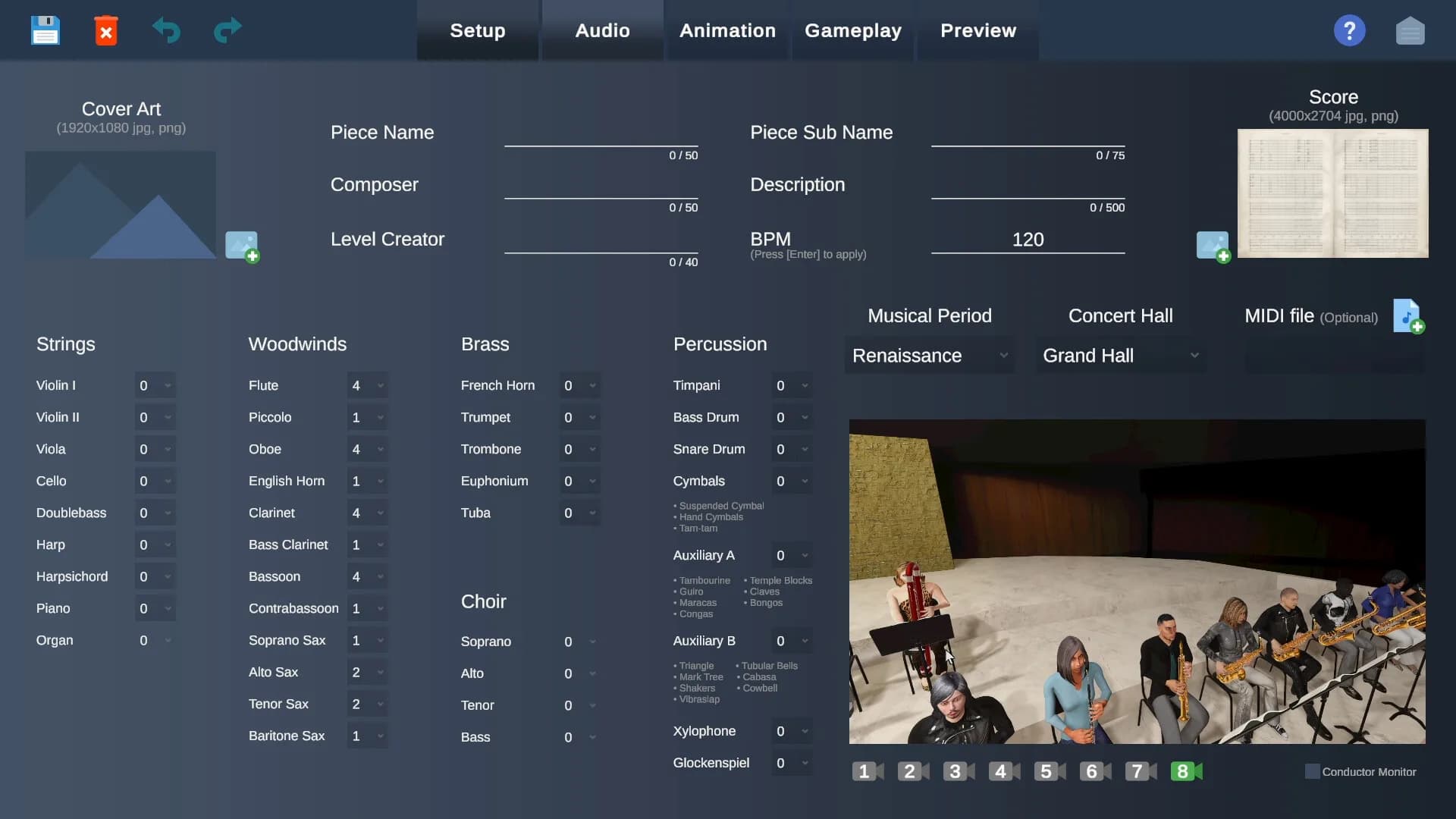 Maestro Level Editor görsel 6