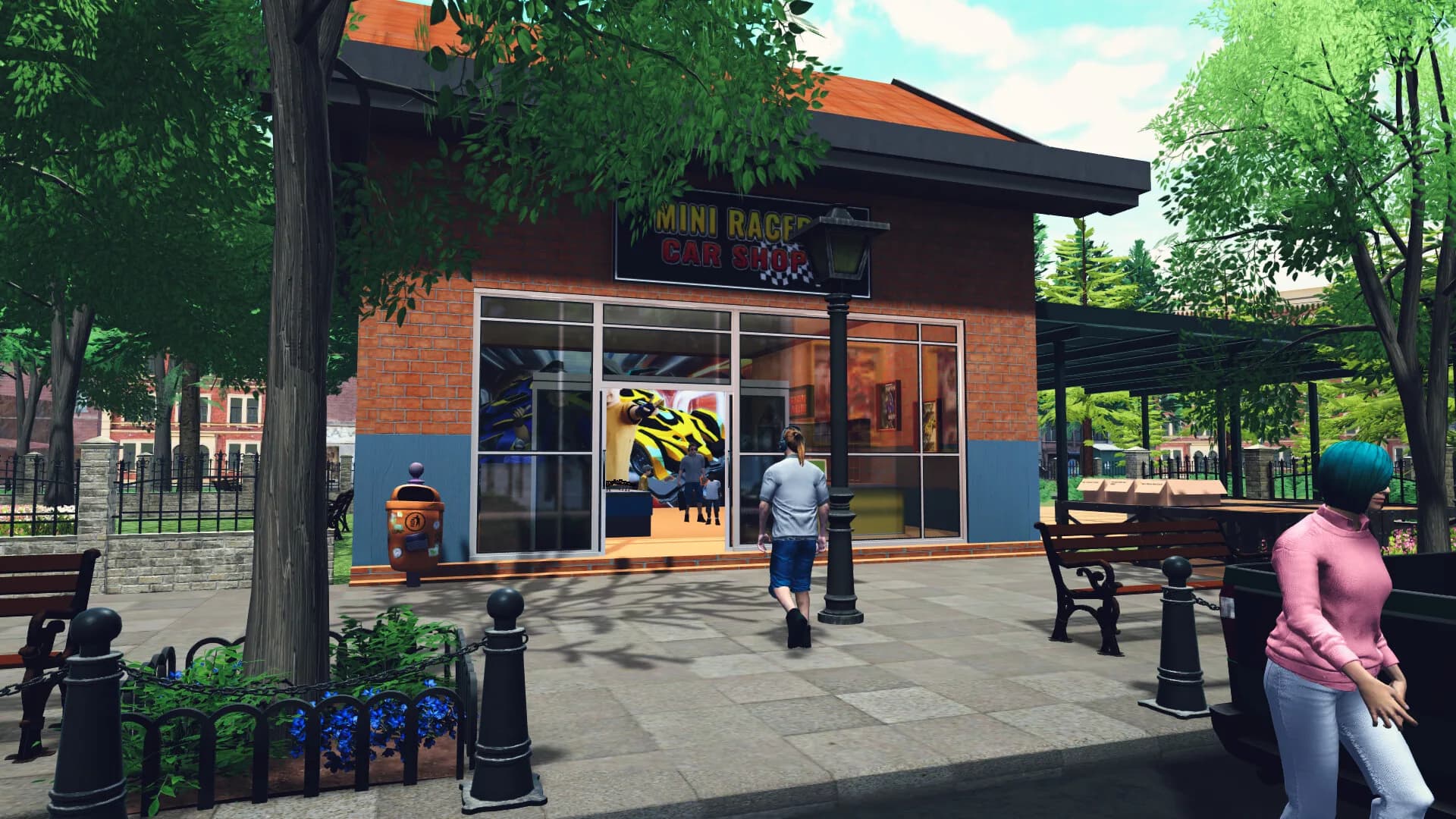 Mini Racer Car Shop Simulator görsel 2