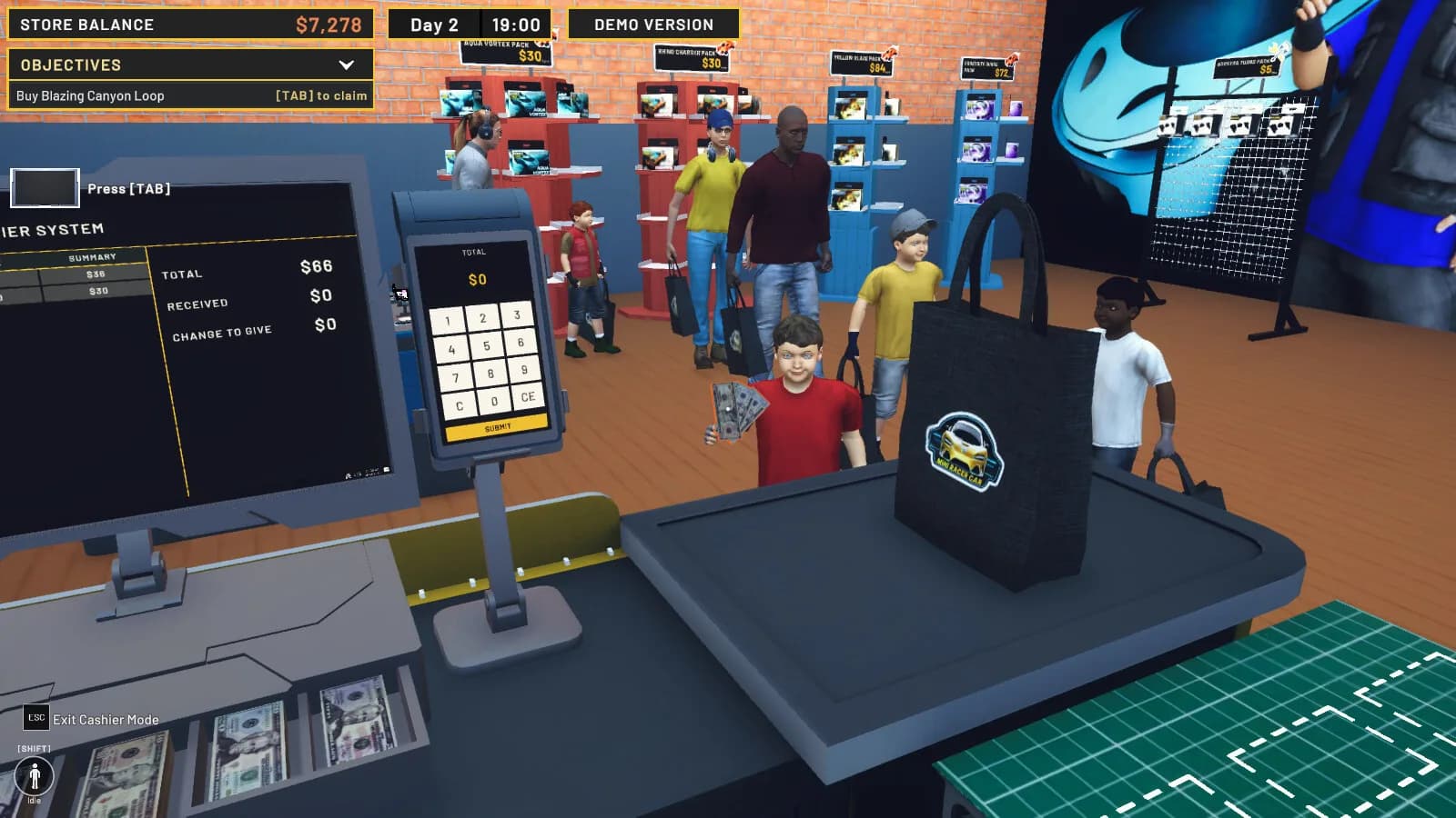 Mini Racer Car Shop Simulator görsel 11