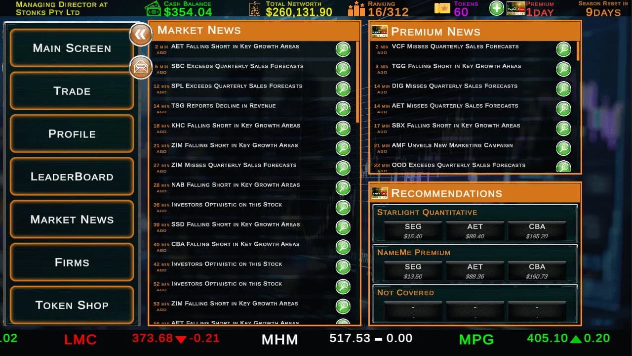 Stock Market Tycoon: Challenge görsel 5
