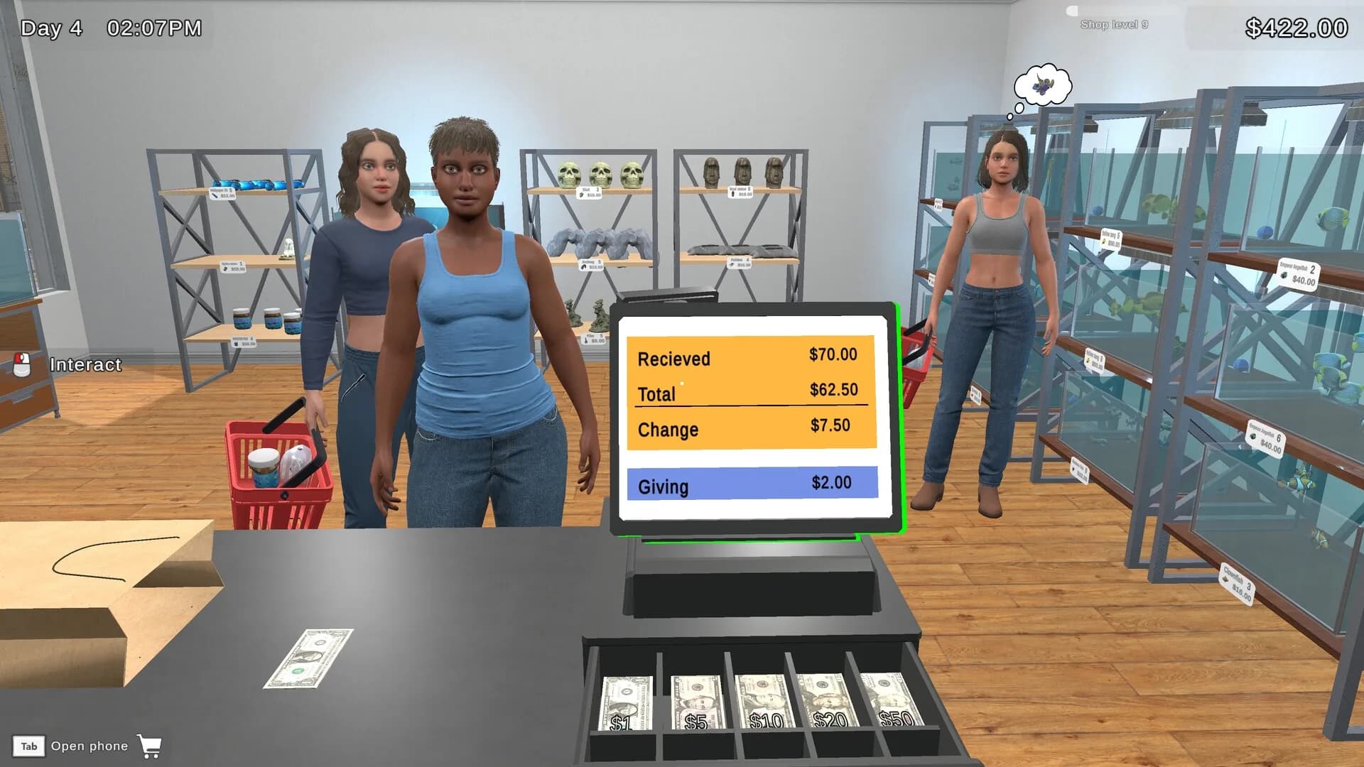 Fish Shop Simulator görsel 6