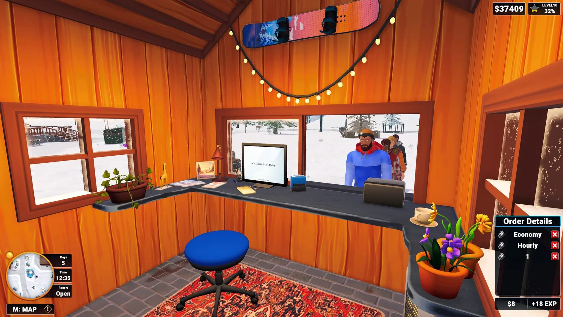 Snow Resort Simulator görsel 4