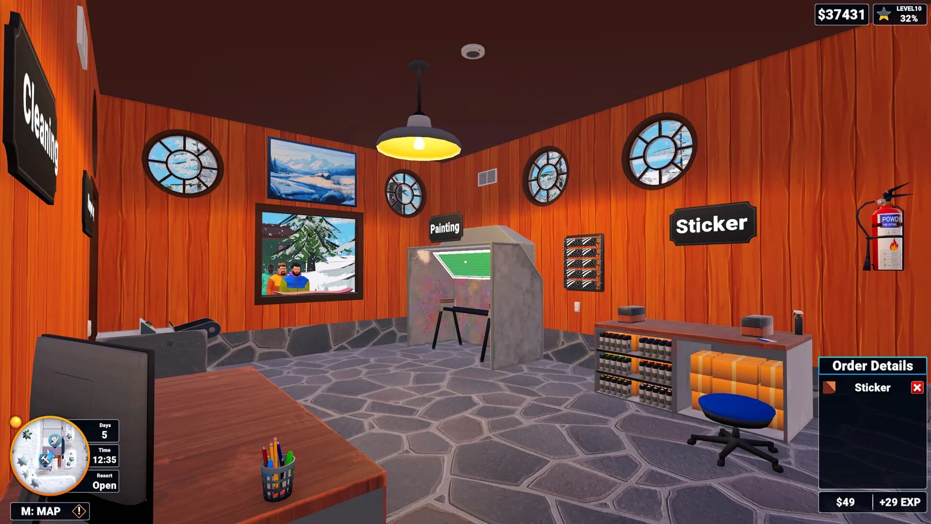 Snow Resort Simulator görsel 5