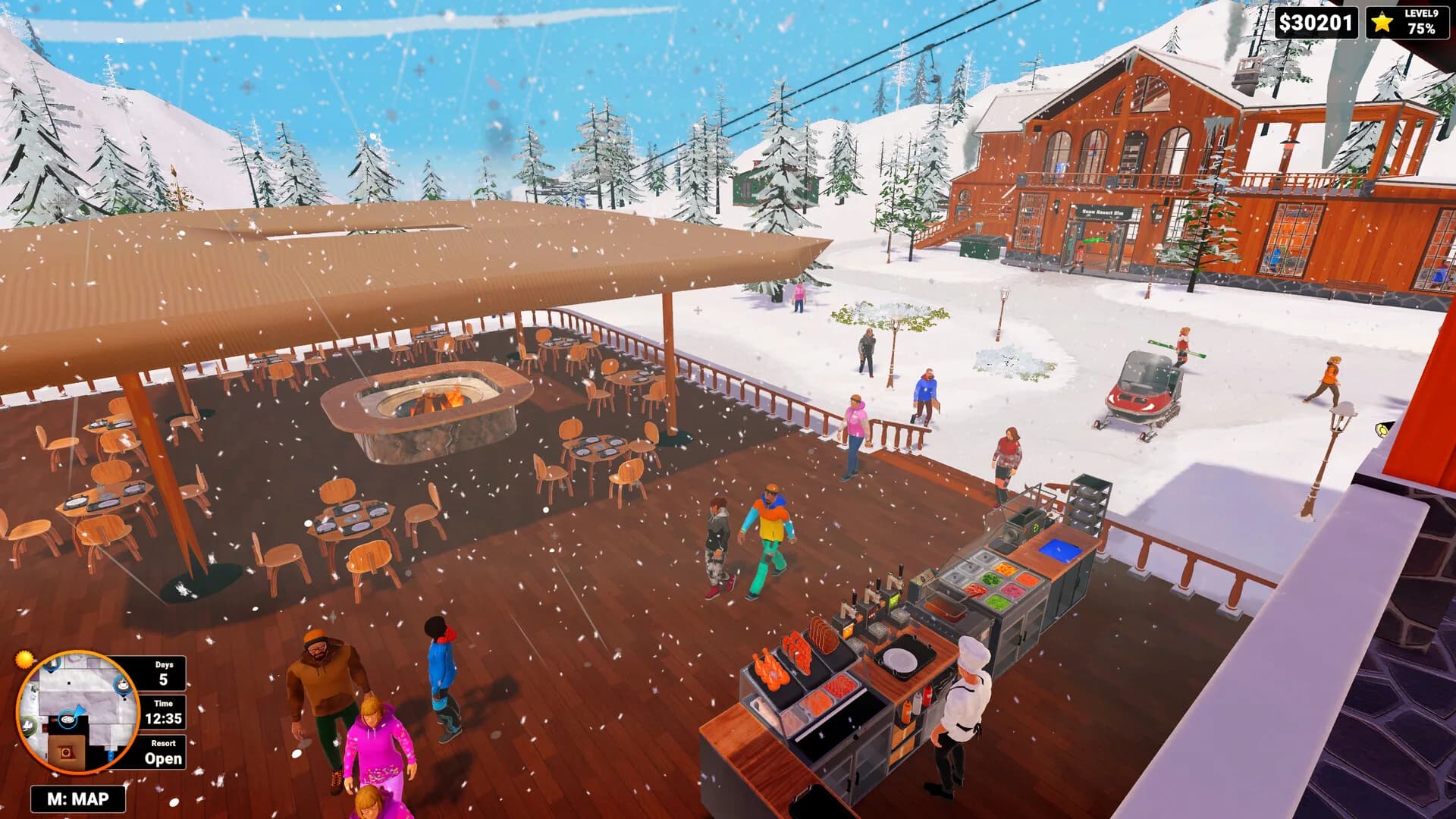 Snow Resort Simulator görsel 7
