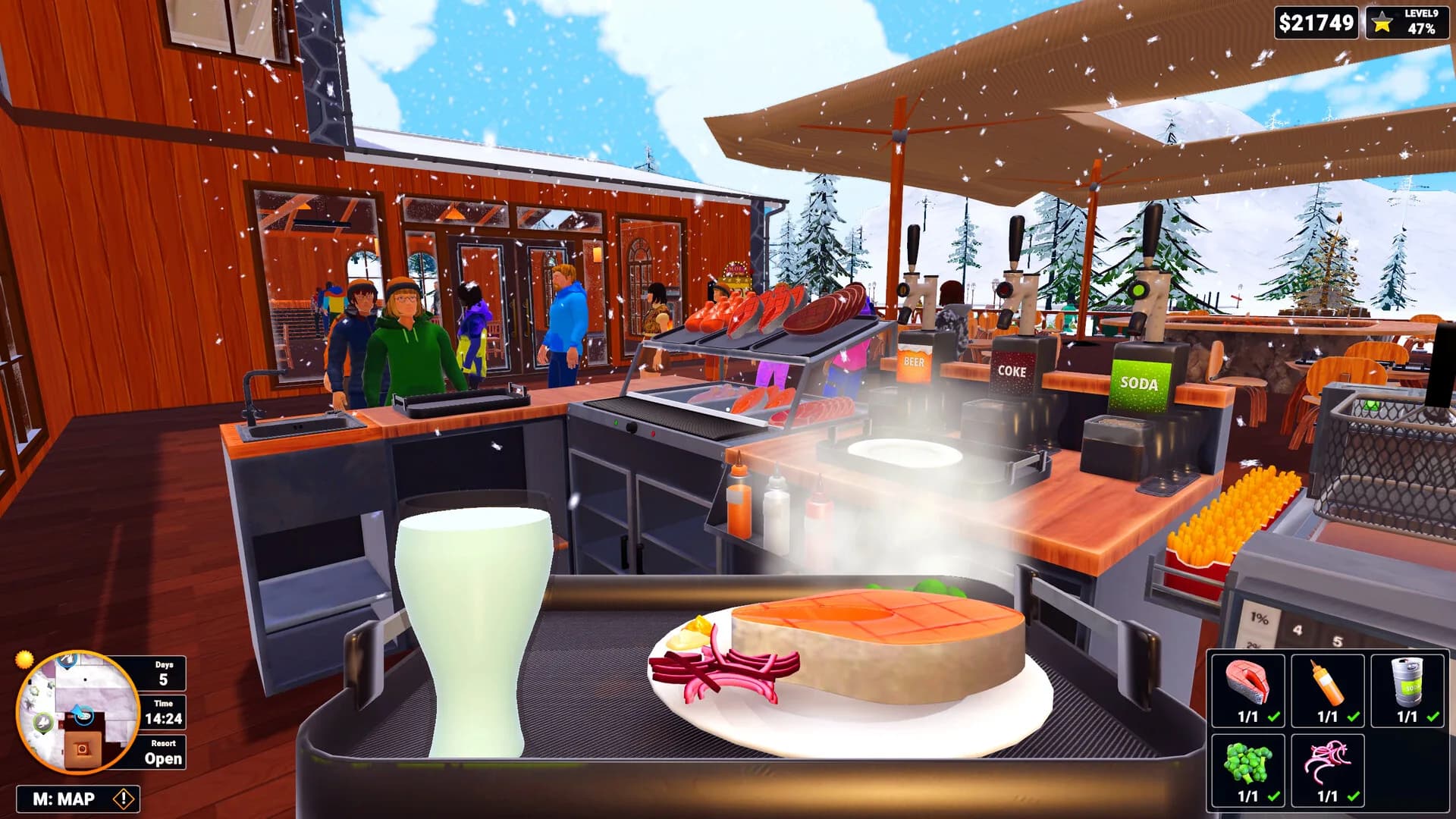 Snow Resort Simulator görsel 8