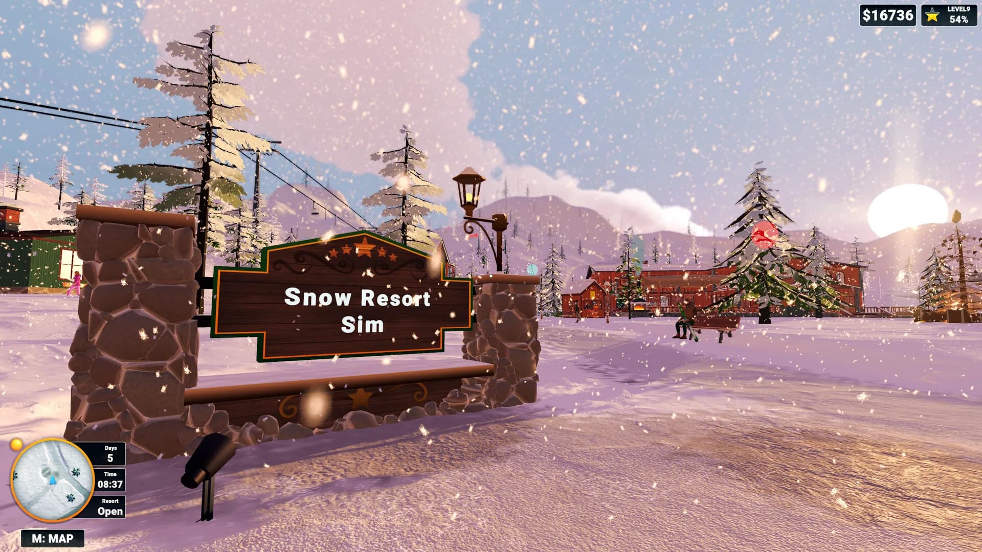 Snow Resort Simulator görsel 10