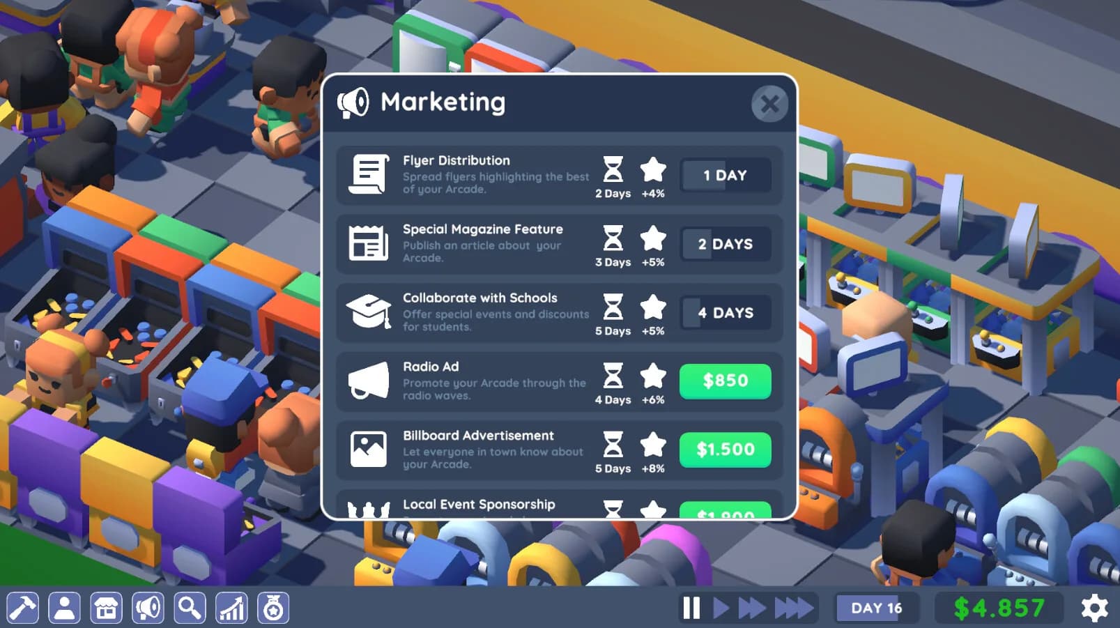 Arcade Empire Tycoon görsel 5