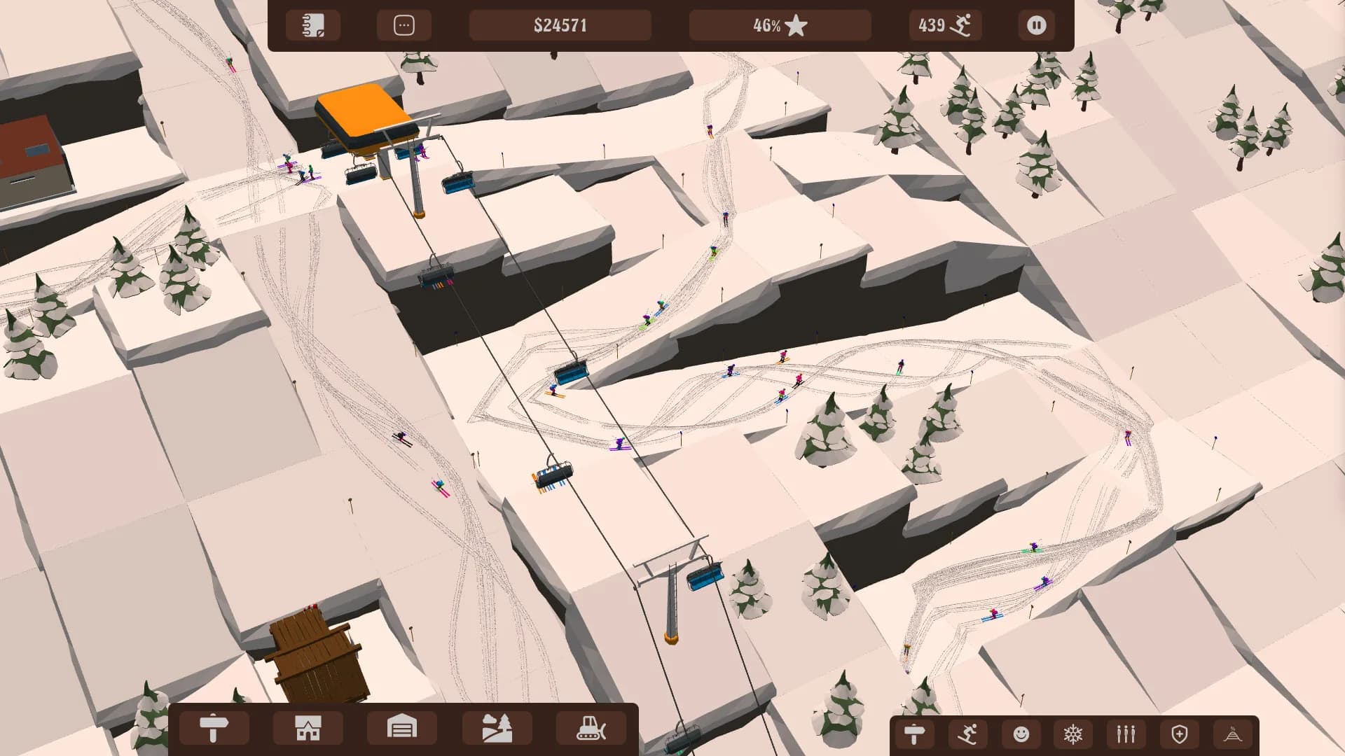 Octohill Ski Tycoon görsel 5