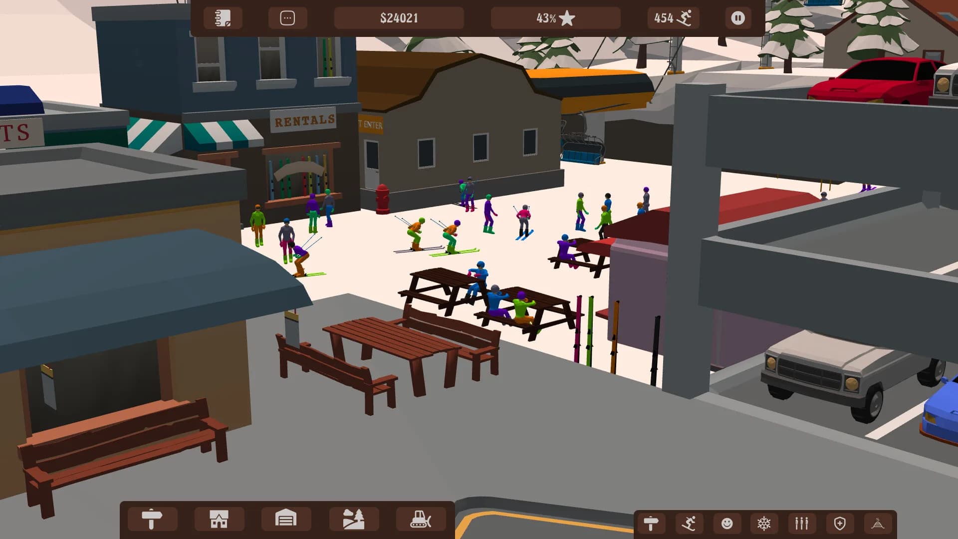 Octohill Ski Tycoon görsel 11
