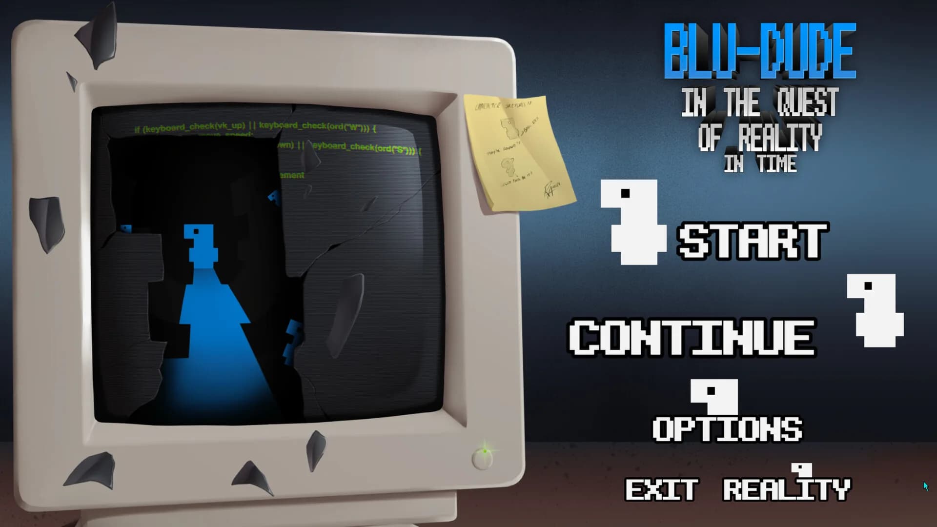 Blu-Dude In The Quest of Reality In Time görsel 2