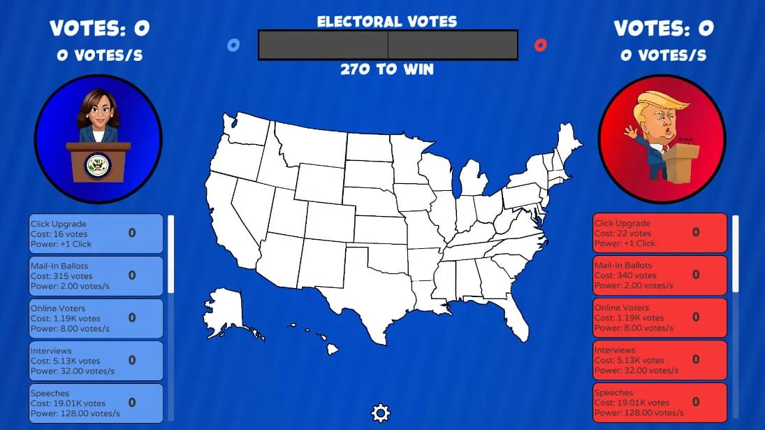 Trump vs Harris Clicker görsel 6