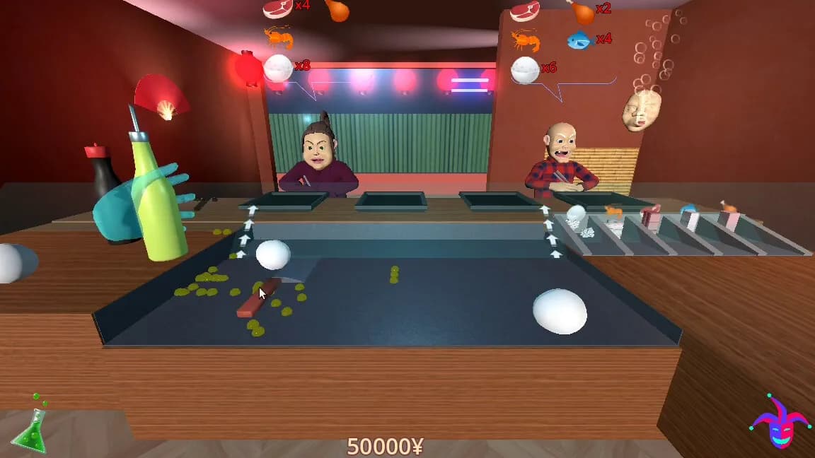 Wacky Teppanyaki - Cooking Chaos görsel 6