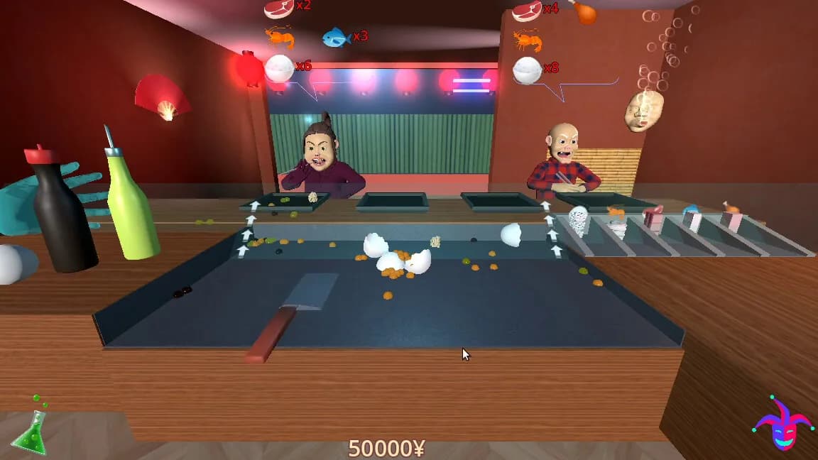 Wacky Teppanyaki - Cooking Chaos görsel 7