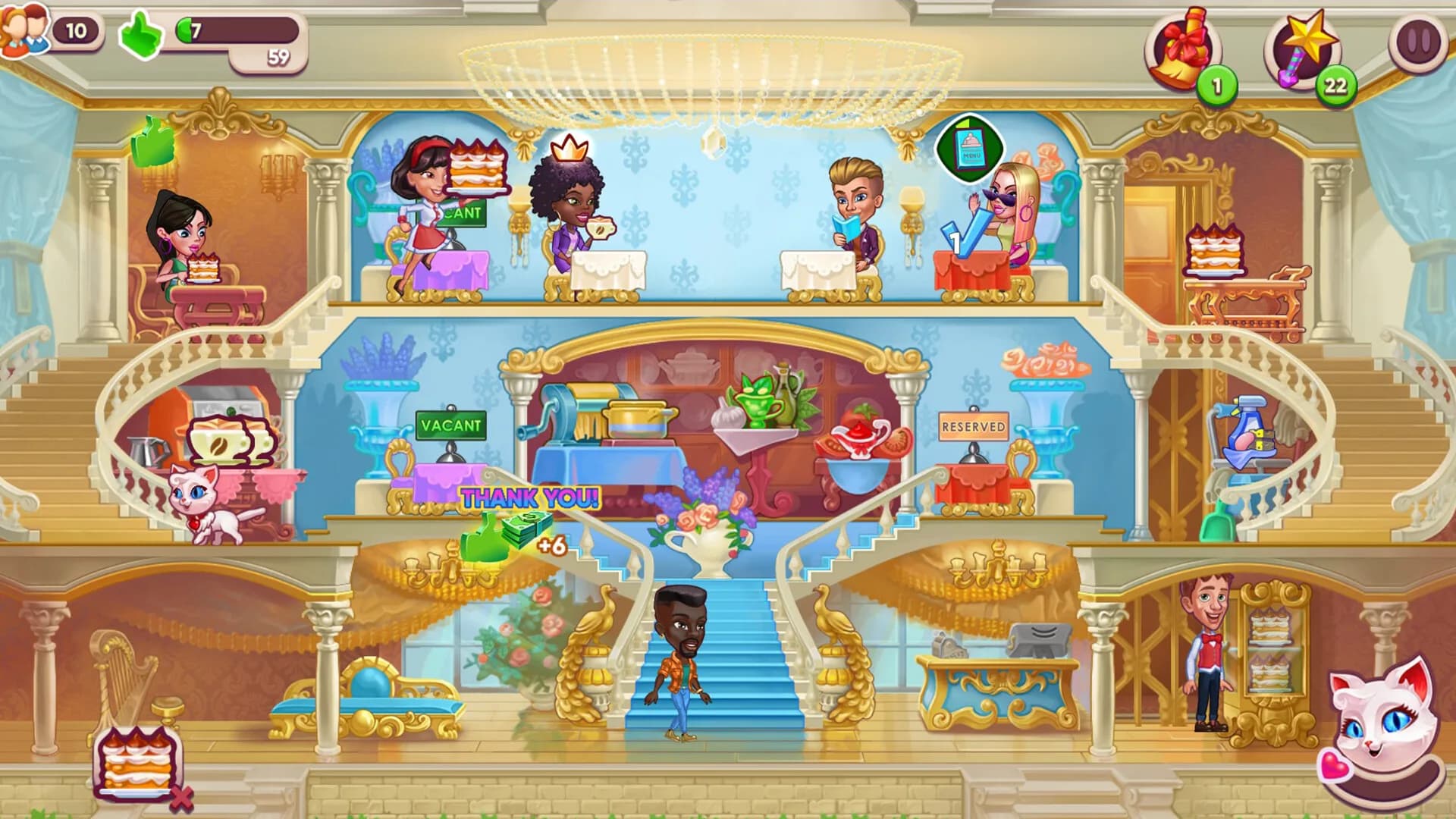 Cafe Dash: Cooking, Diner Game görsel 6
