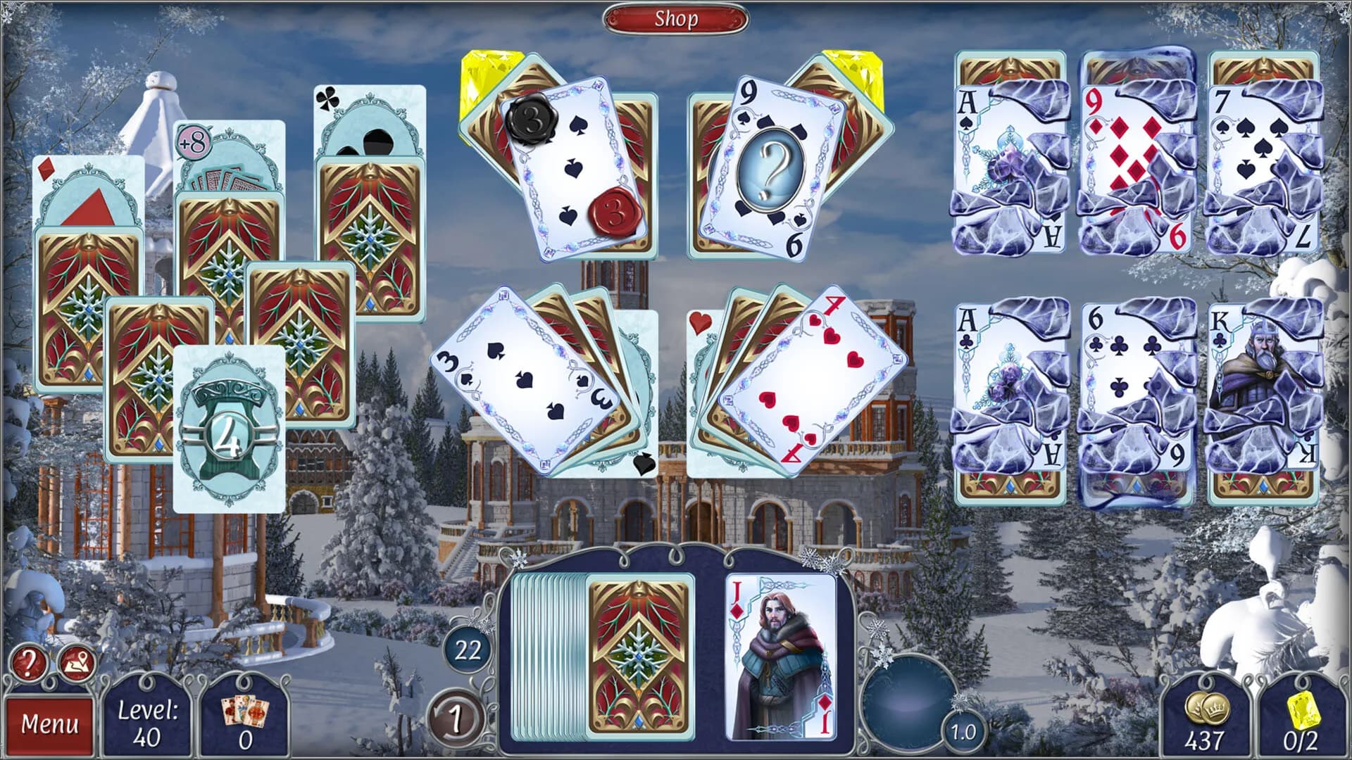 Jewel Match Solitaire Winterscapes 3 - Collector's Edition görsel 2