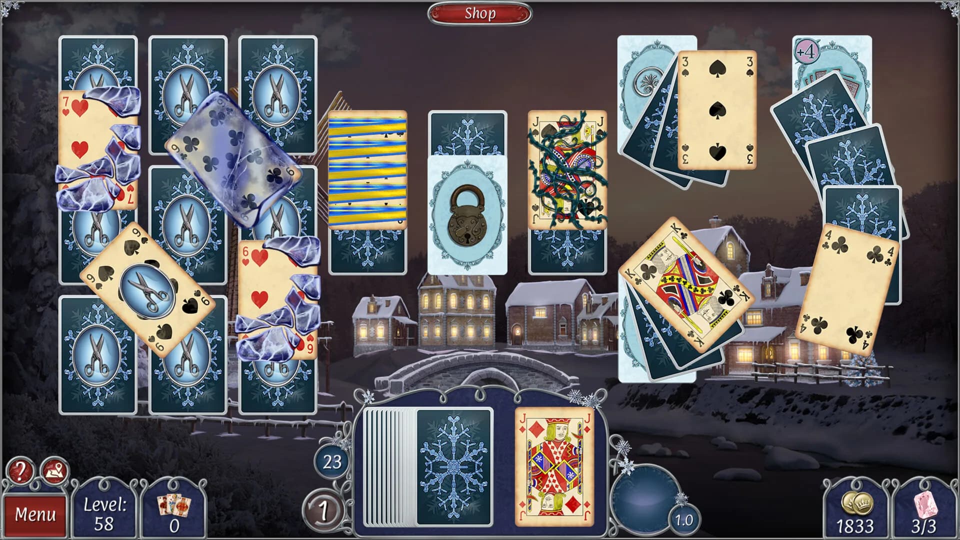 Jewel Match Solitaire Winterscapes 3 - Collector's Edition görsel 3
