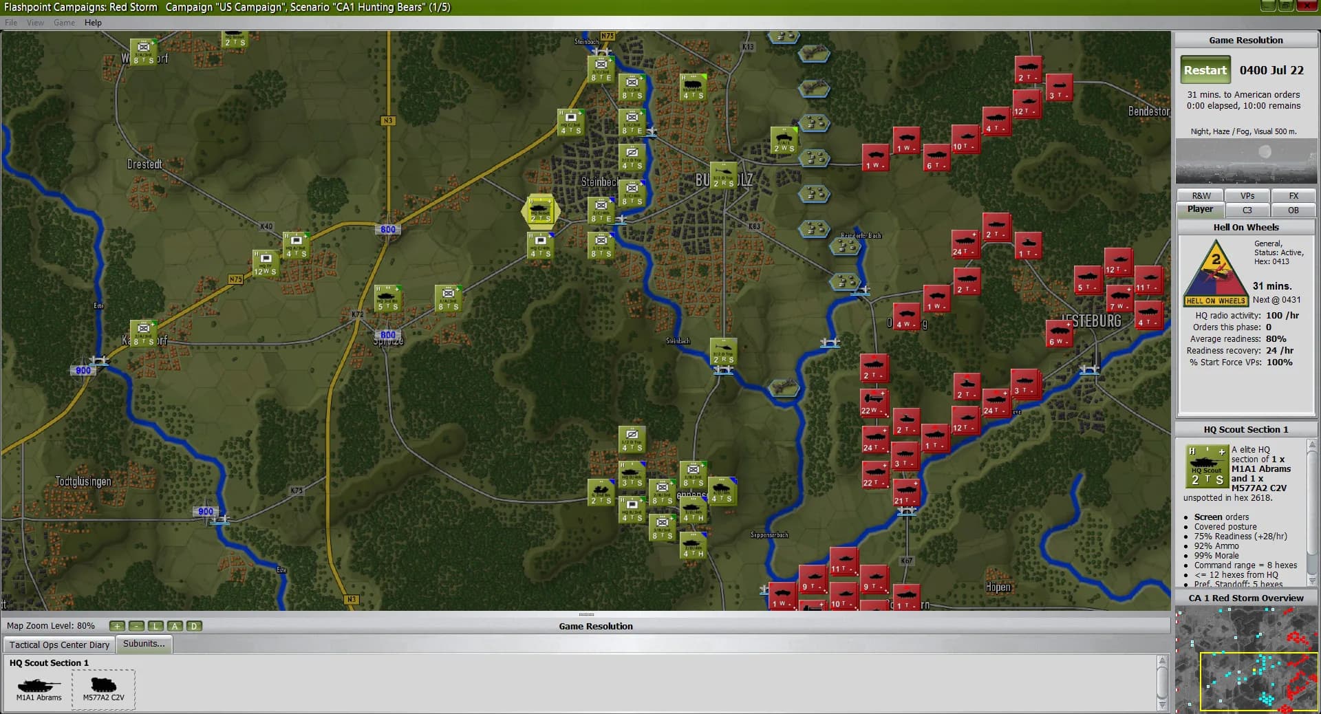 Flashpoint Campaigns: Red Storm Player's Edition görsel 2