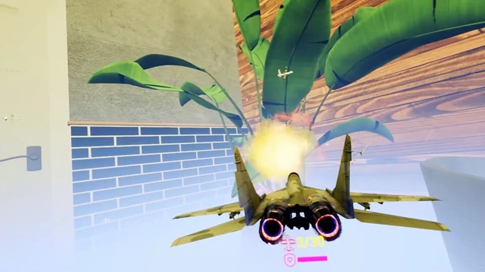 Re shrinking conflict: VR indoor air battle görsel 2