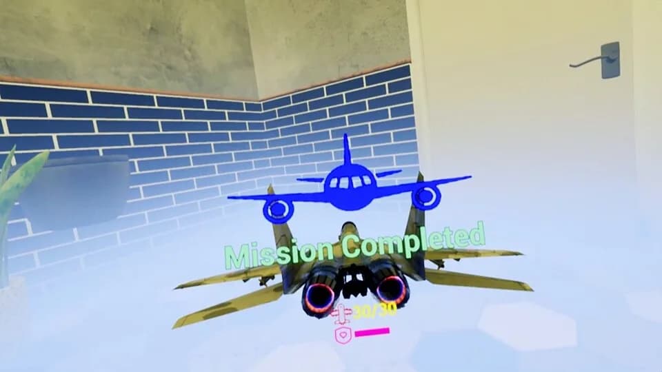 Re shrinking conflict: VR indoor air battle görsel 5