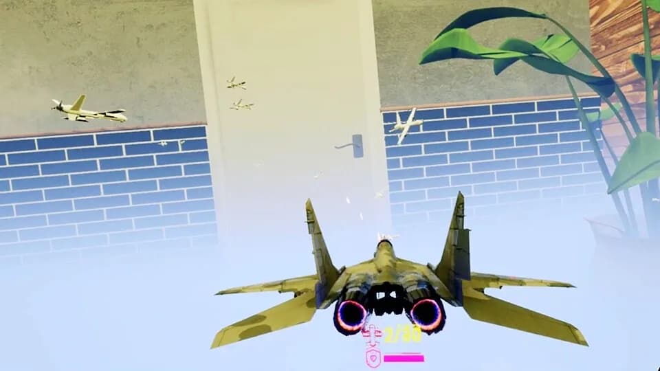 Re shrinking conflict: VR indoor air battle görsel 8