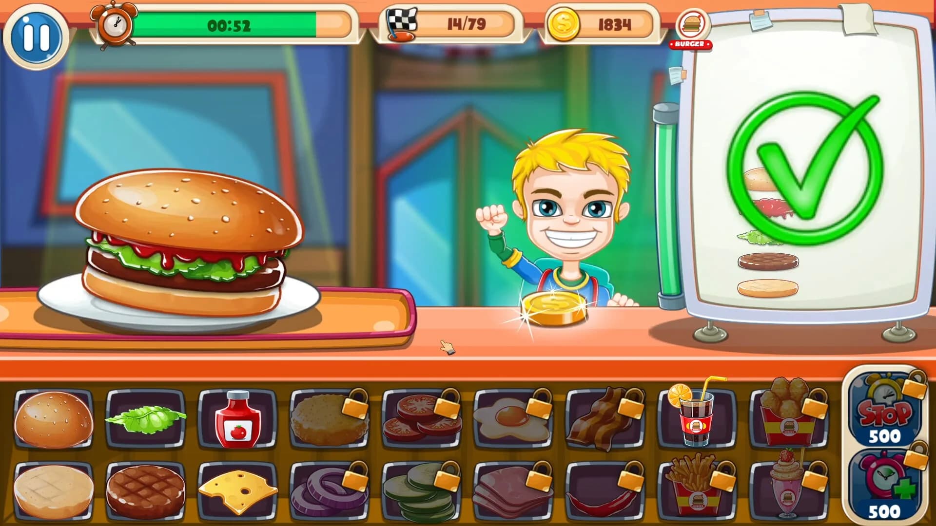 Top Burger Shop Simulator görsel 2