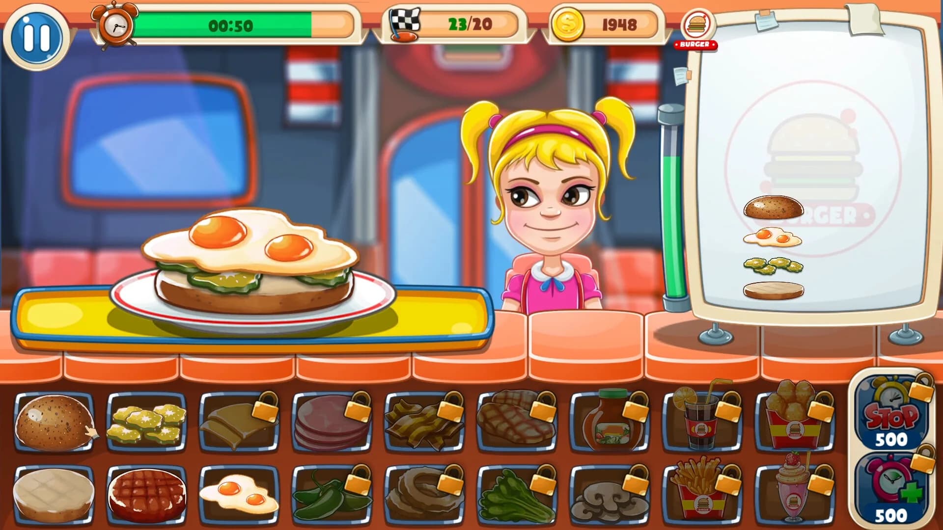 Top Burger Shop Simulator görsel 4
