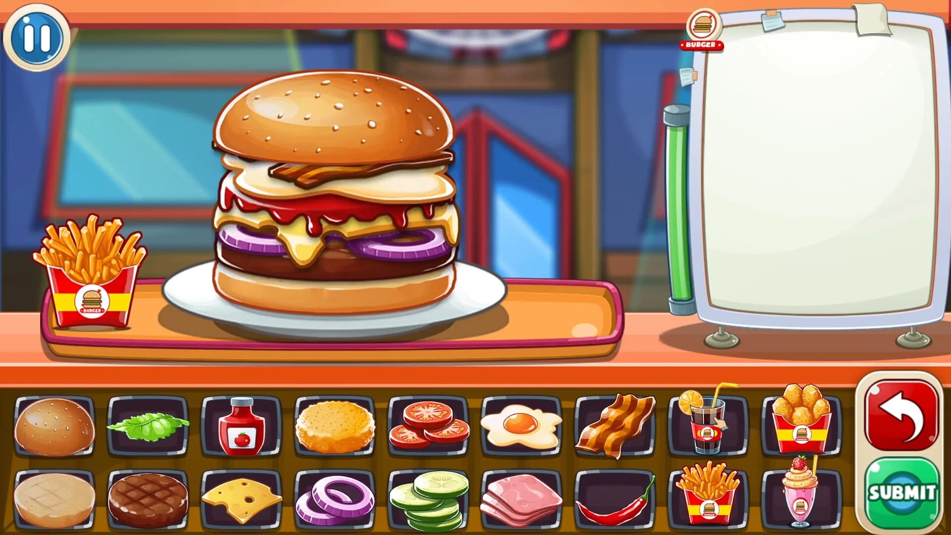 Top Burger Shop Simulator görsel 6