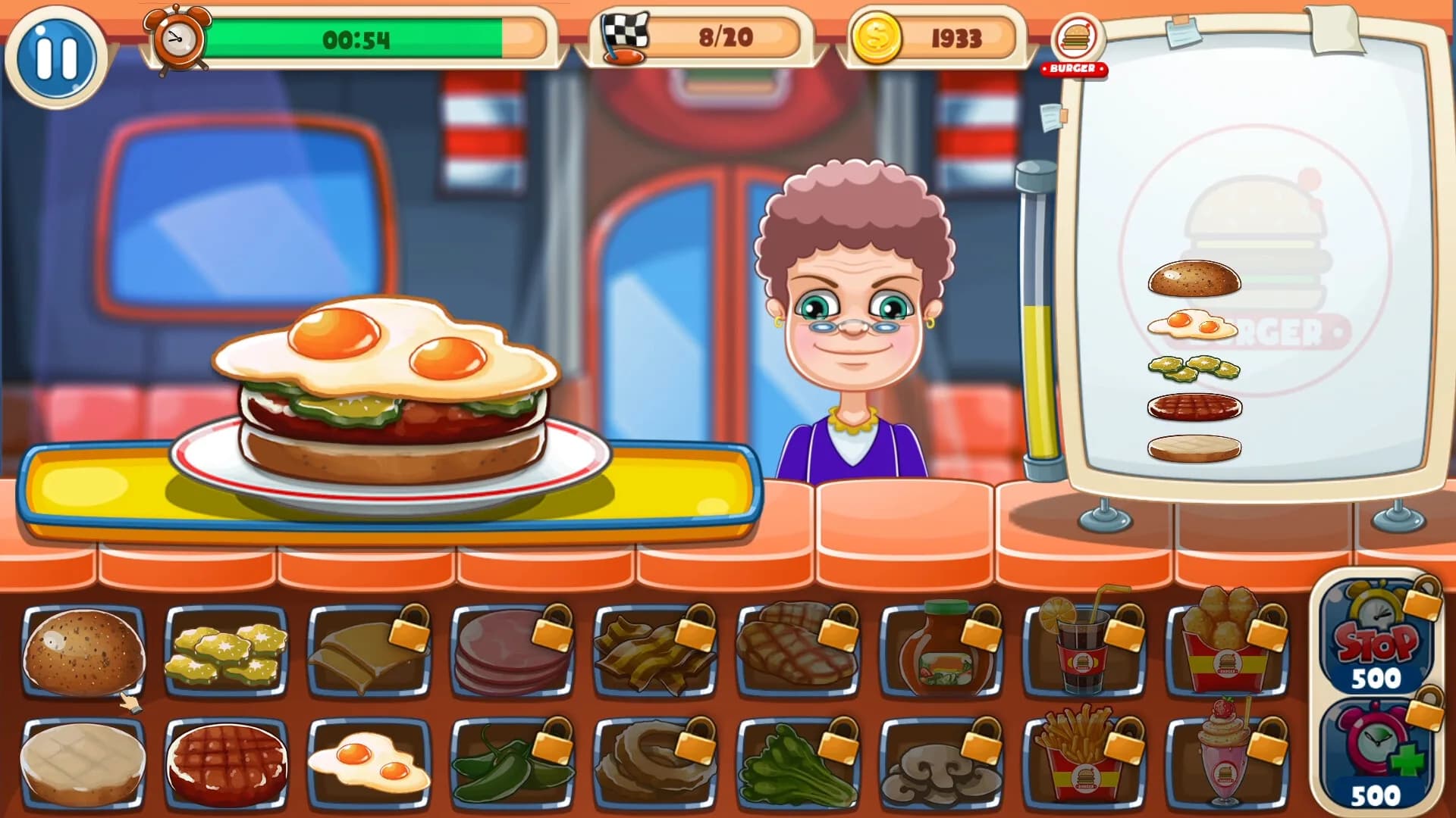 Top Burger Shop Simulator görsel 7