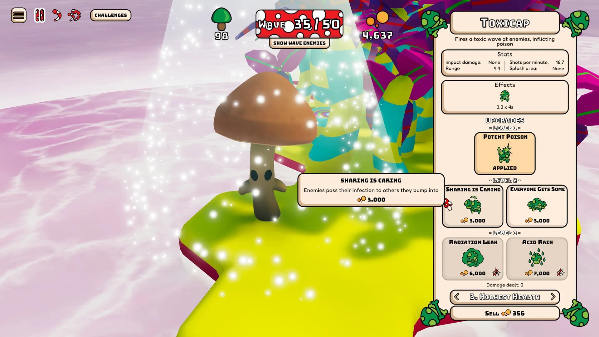 Shrooms! Tower Defence görsel 7