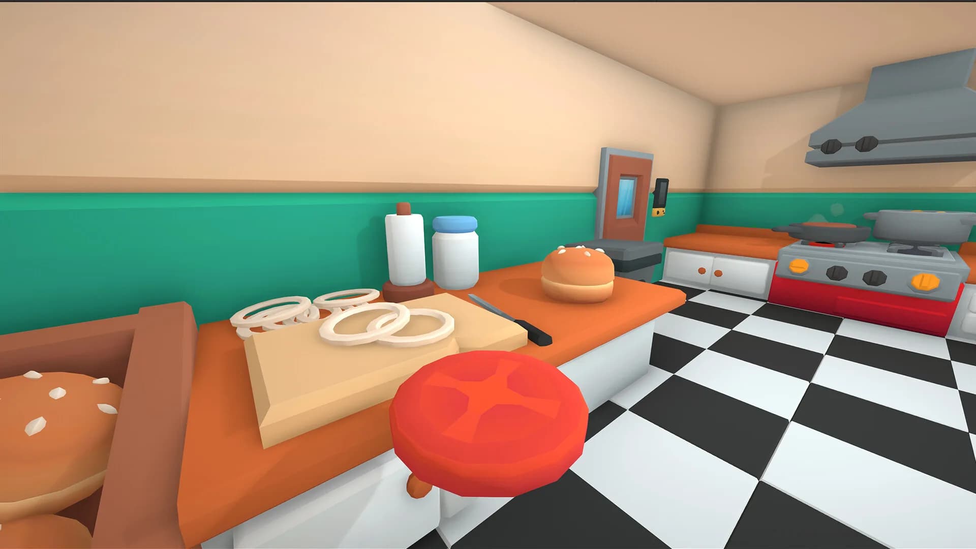 Burgie's cozy kitchen görsel 6