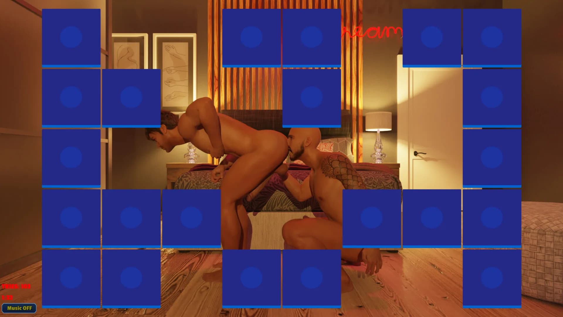 Sexy Memory Puzzle - Gay Affair görsel 6