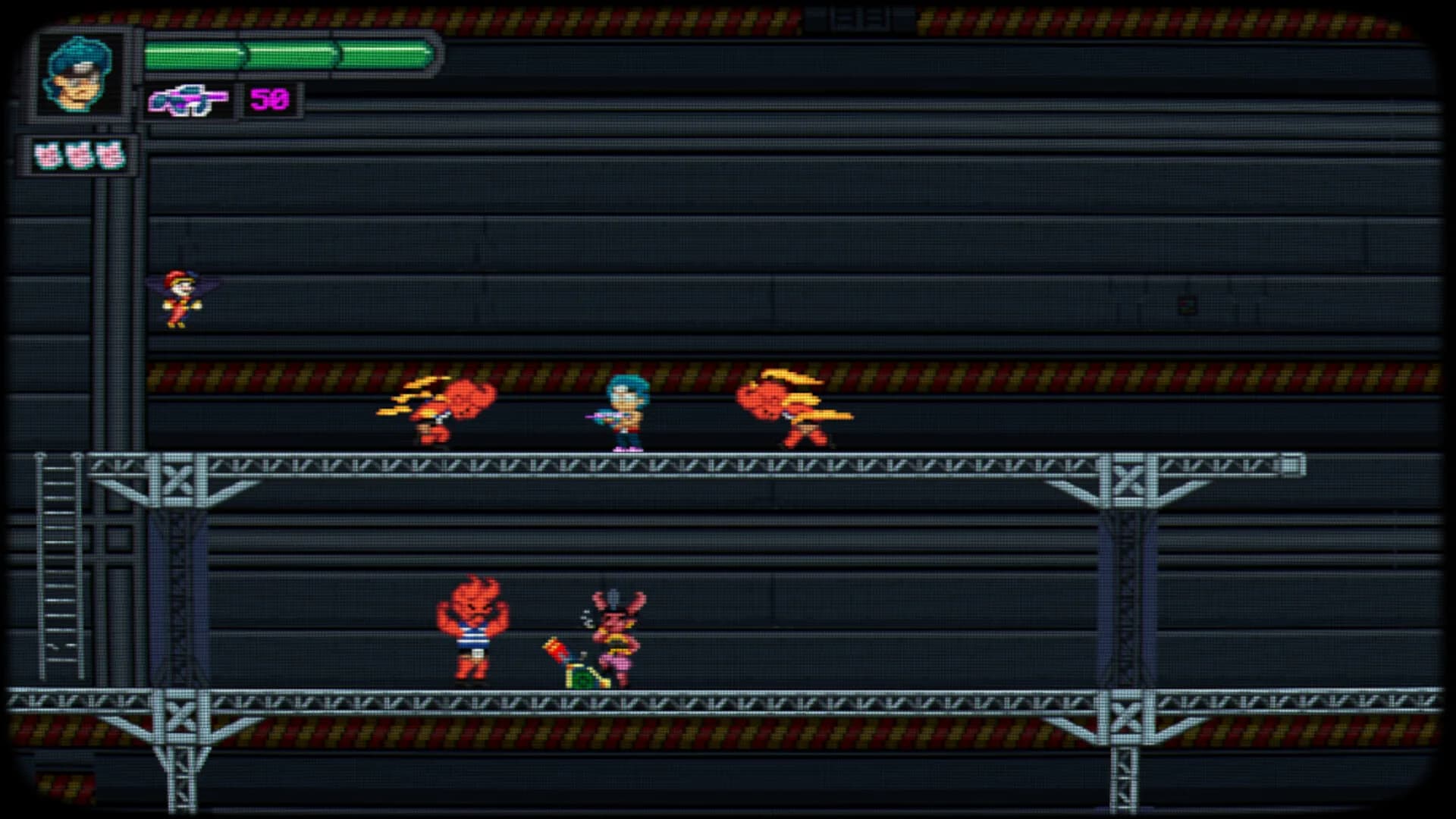 Pixel Waifu: Escape from the dark corporation. The telepathic power of a lovestruck otaku görsel 8