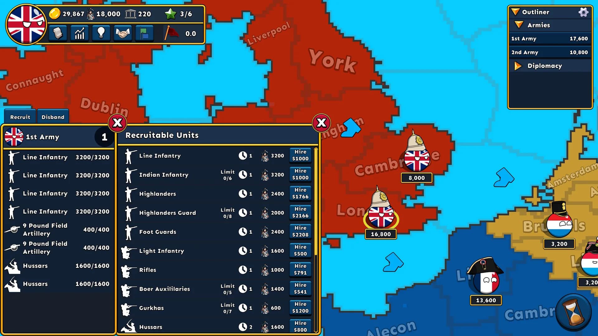 Countryballs Conquest görsel 8