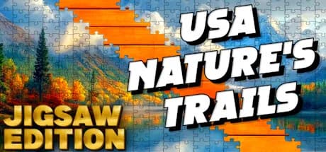 USA Nature's Trails Jigsaw Edition görsel 1