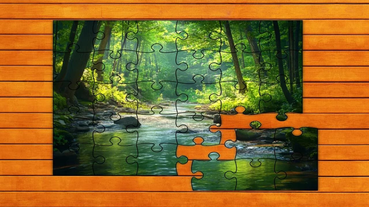 USA Nature's Trails Jigsaw Edition görsel 2