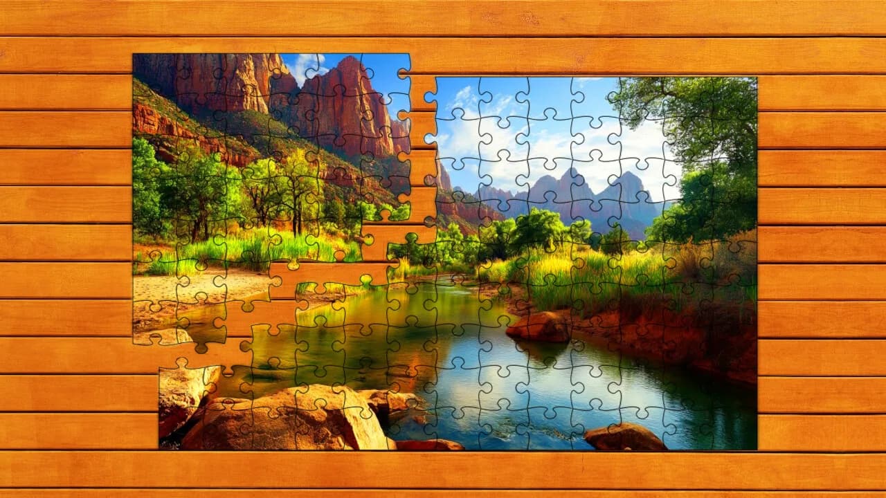 USA Nature's Trails Jigsaw Edition görsel 6