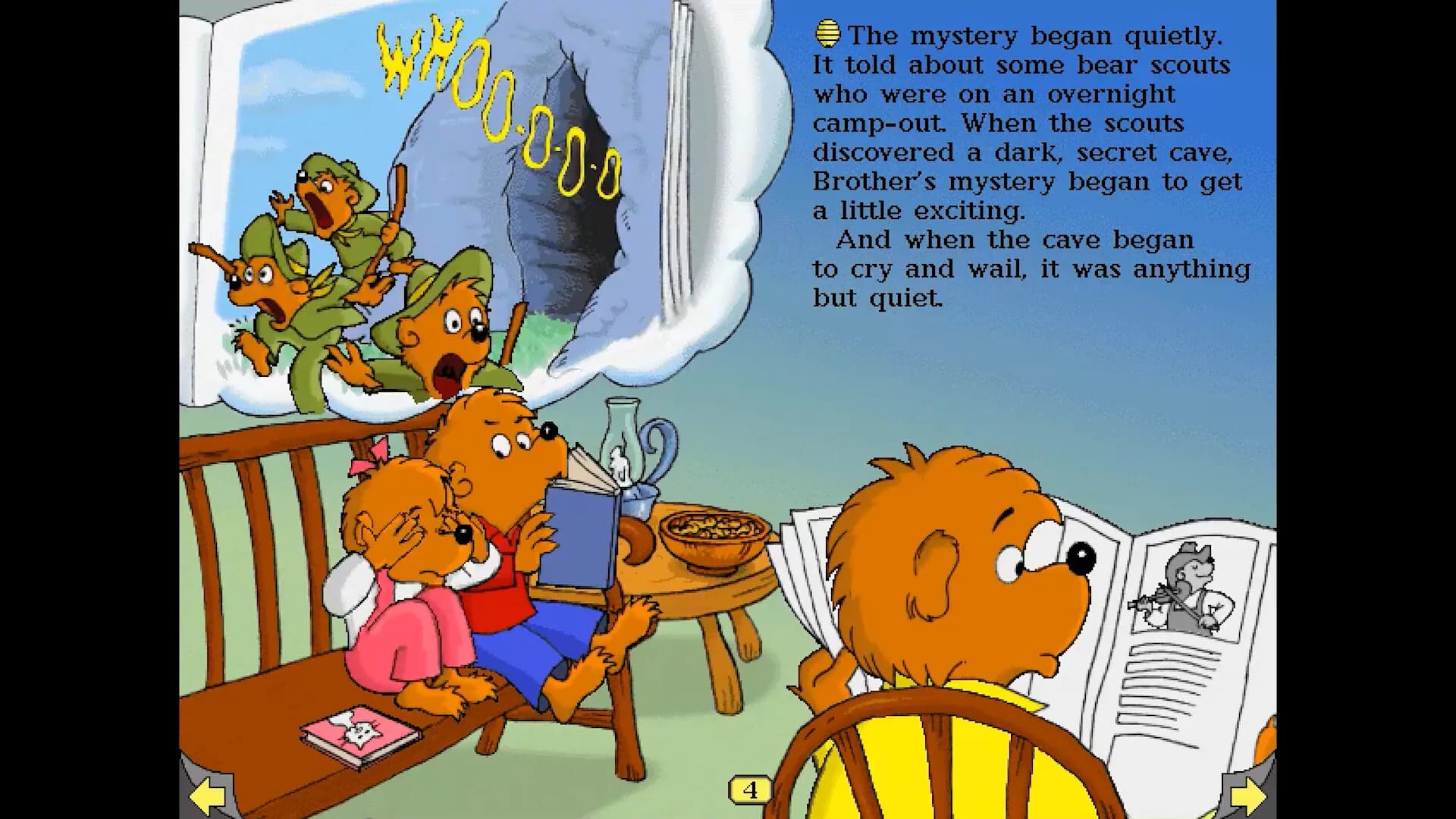 The Berenstain Bears In the Dark görsel 6
