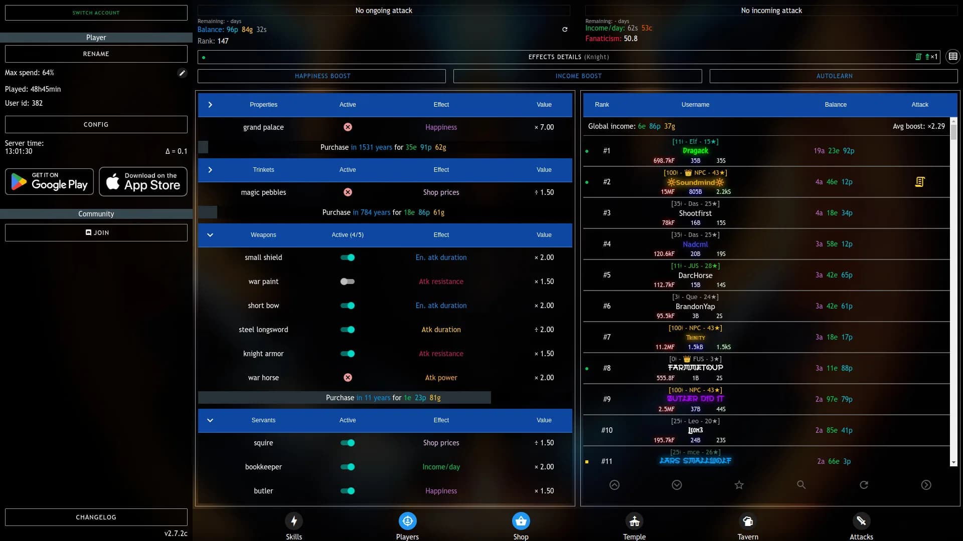 Progress Knight: Multiplayer görsel 4