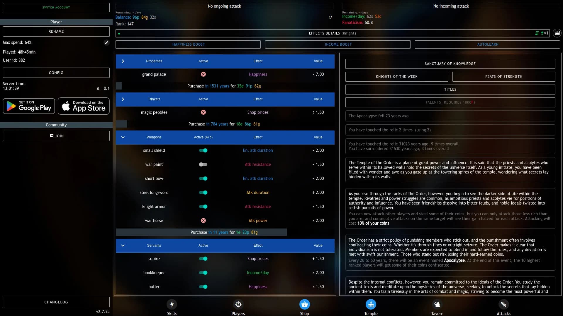Progress Knight: Multiplayer görsel 5