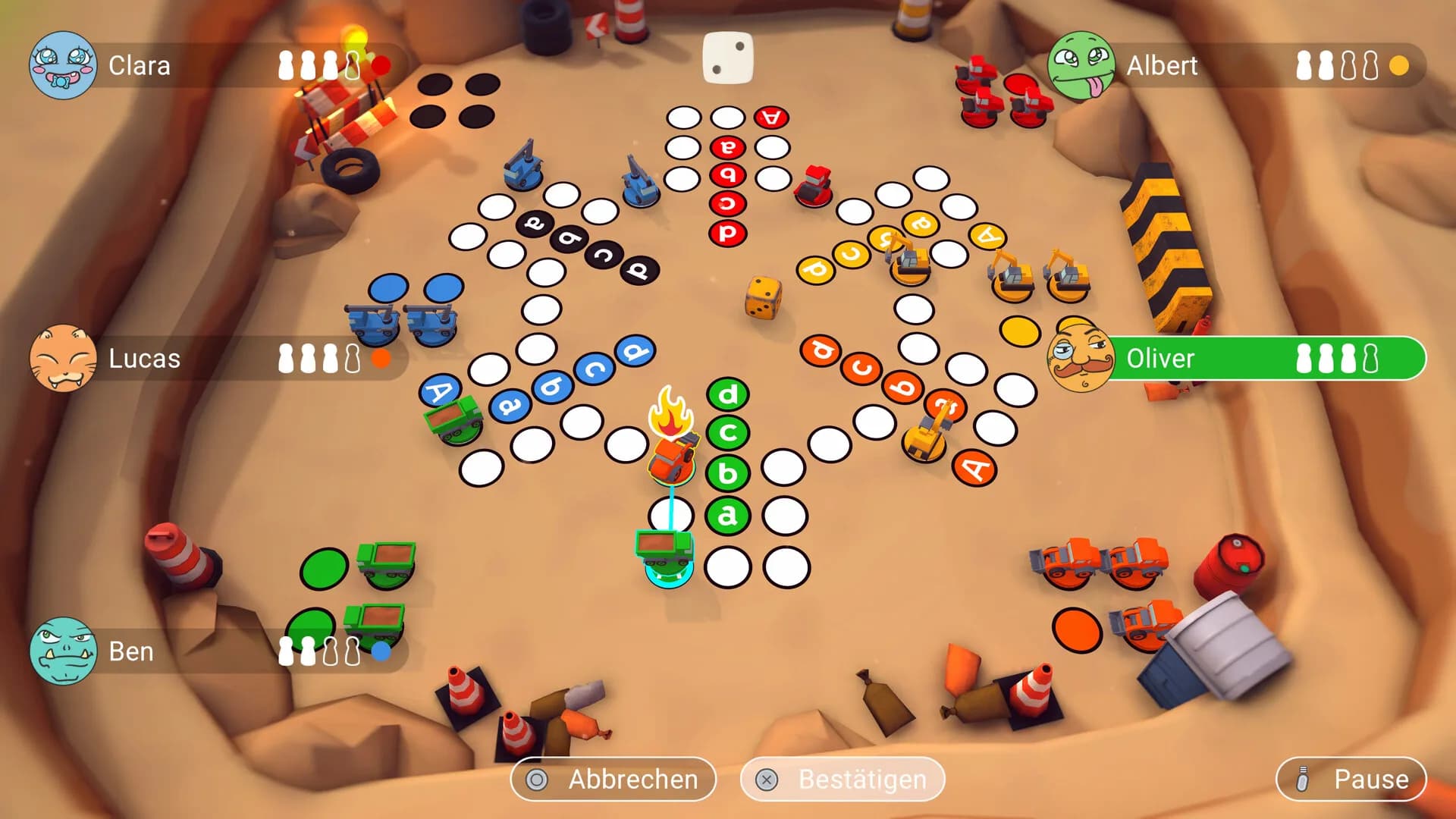 Mensch ärgere Dich nicht 2 (Ludo XXL 2) görsel 2