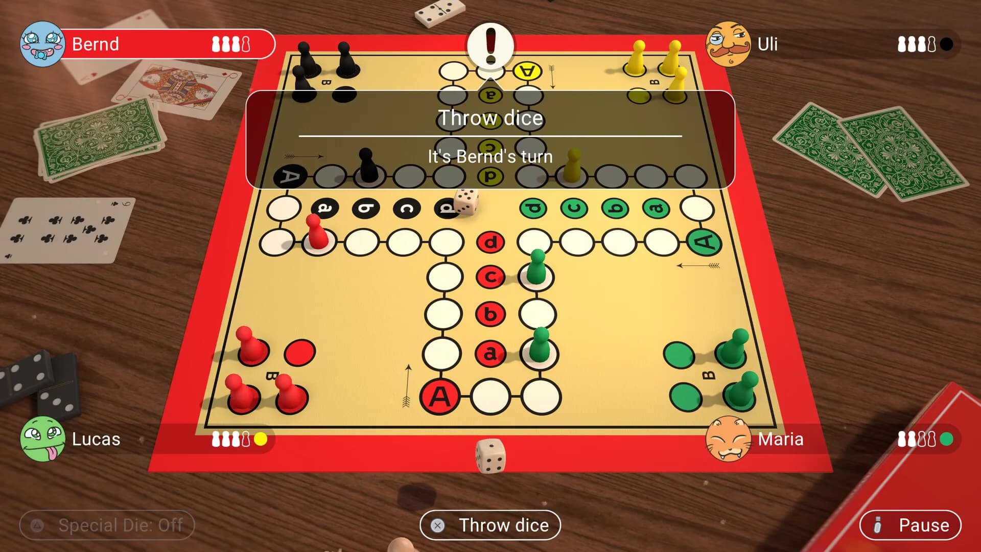 Mensch ärgere Dich nicht 2 (Ludo XXL 2) görsel 4
