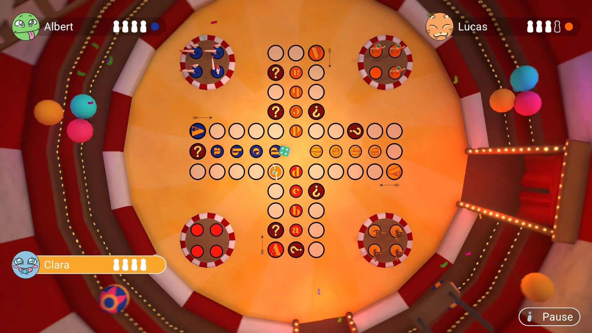 Mensch ärgere Dich nicht 2 (Ludo XXL 2) görsel 5