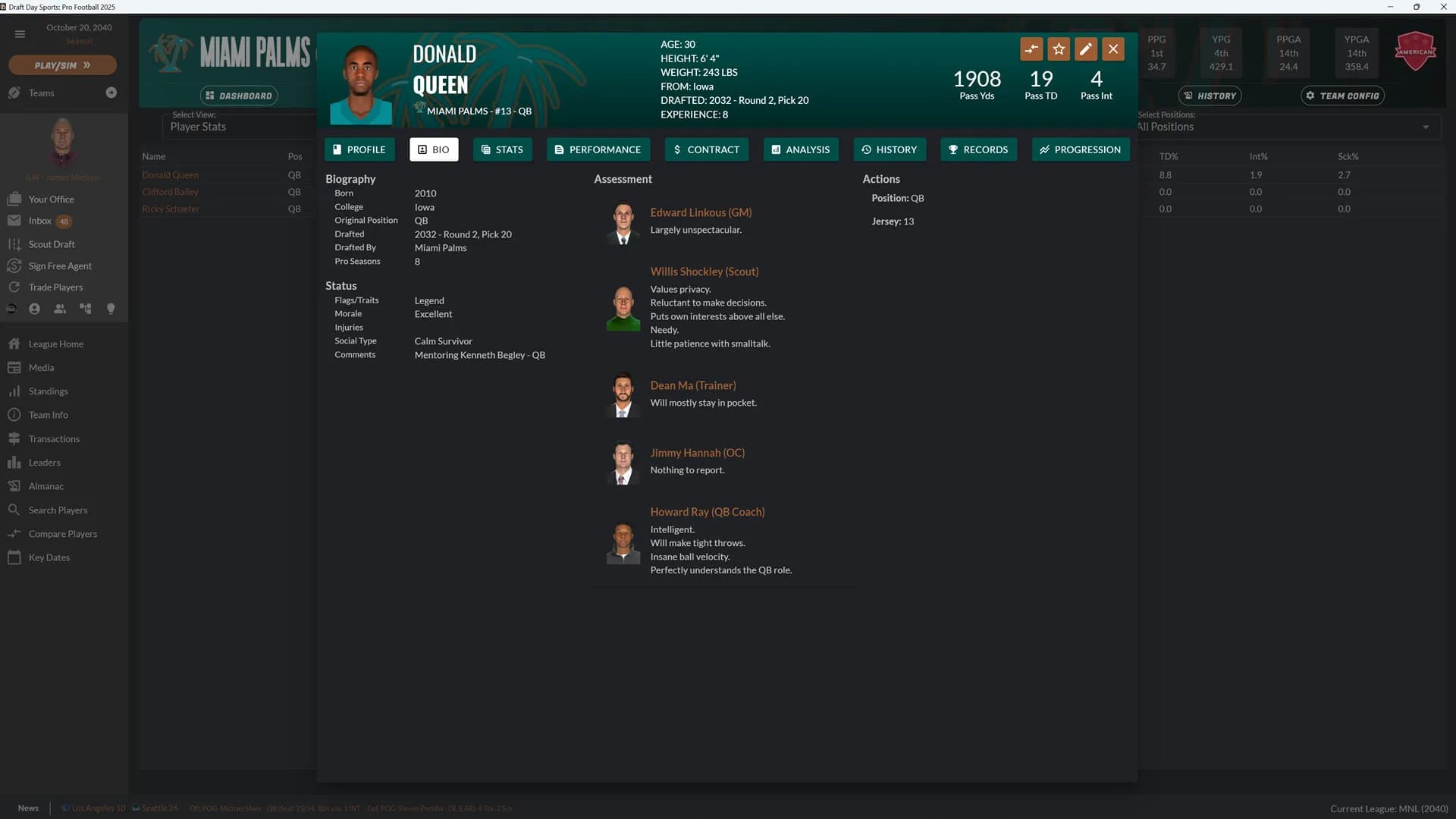 Draft Day Sports: Pro Football 2025 görsel 8