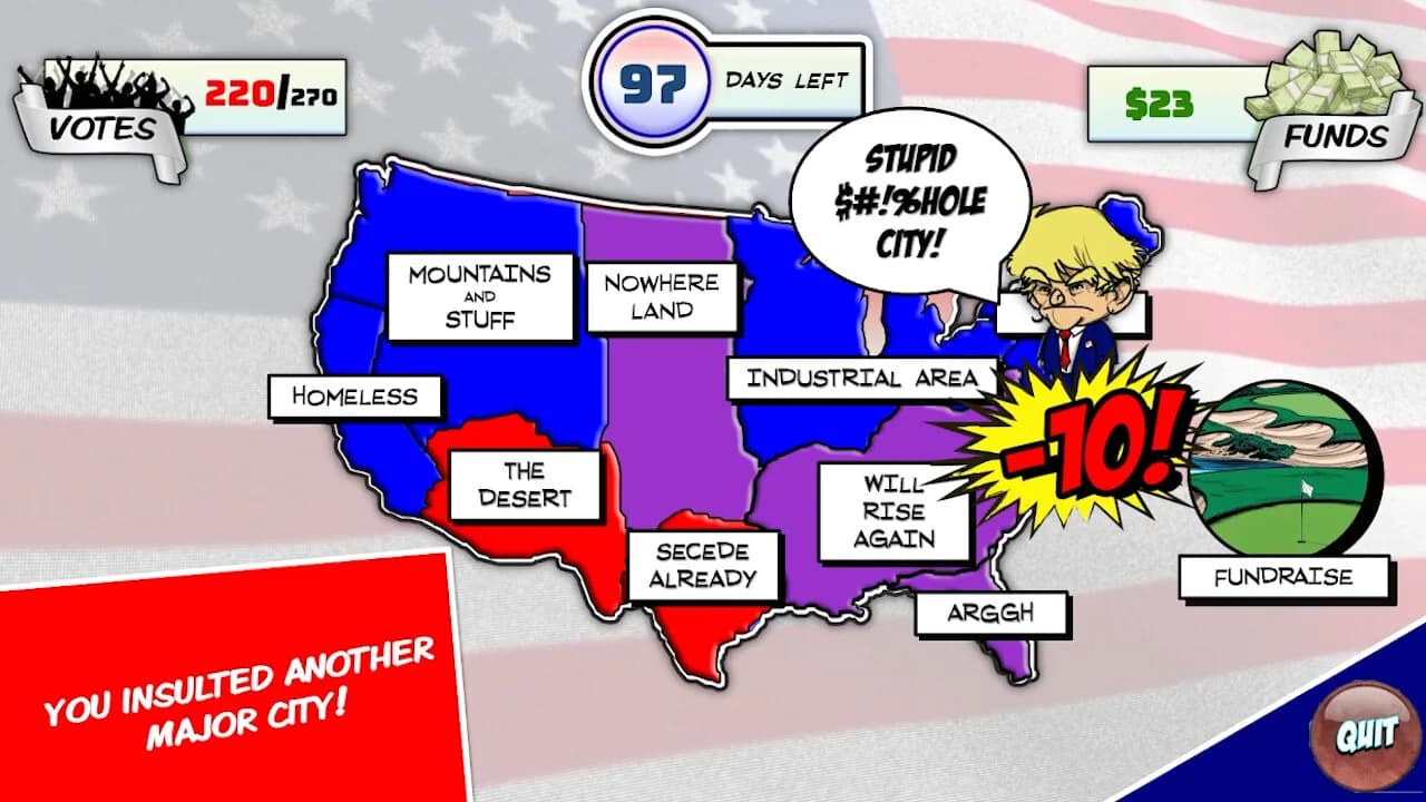 Game the Vote 2024 Red Edition görsel 3