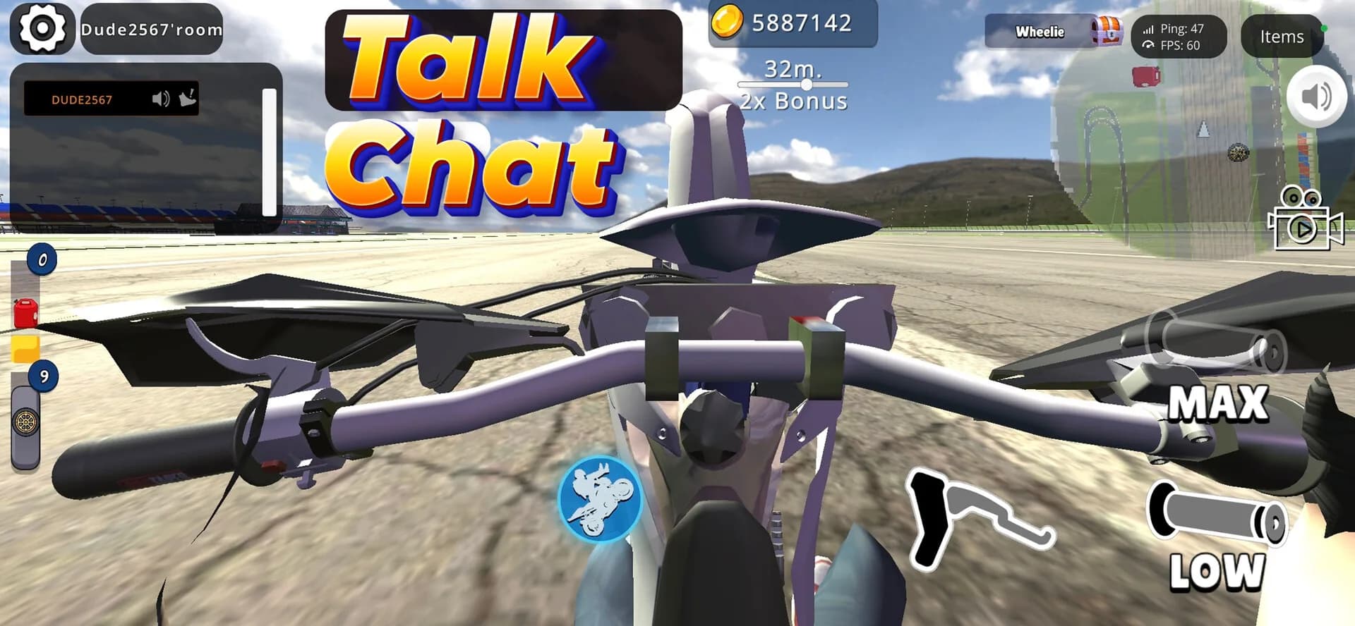 Wheelie King 7 - Motorbike simulator 3D görsel 4