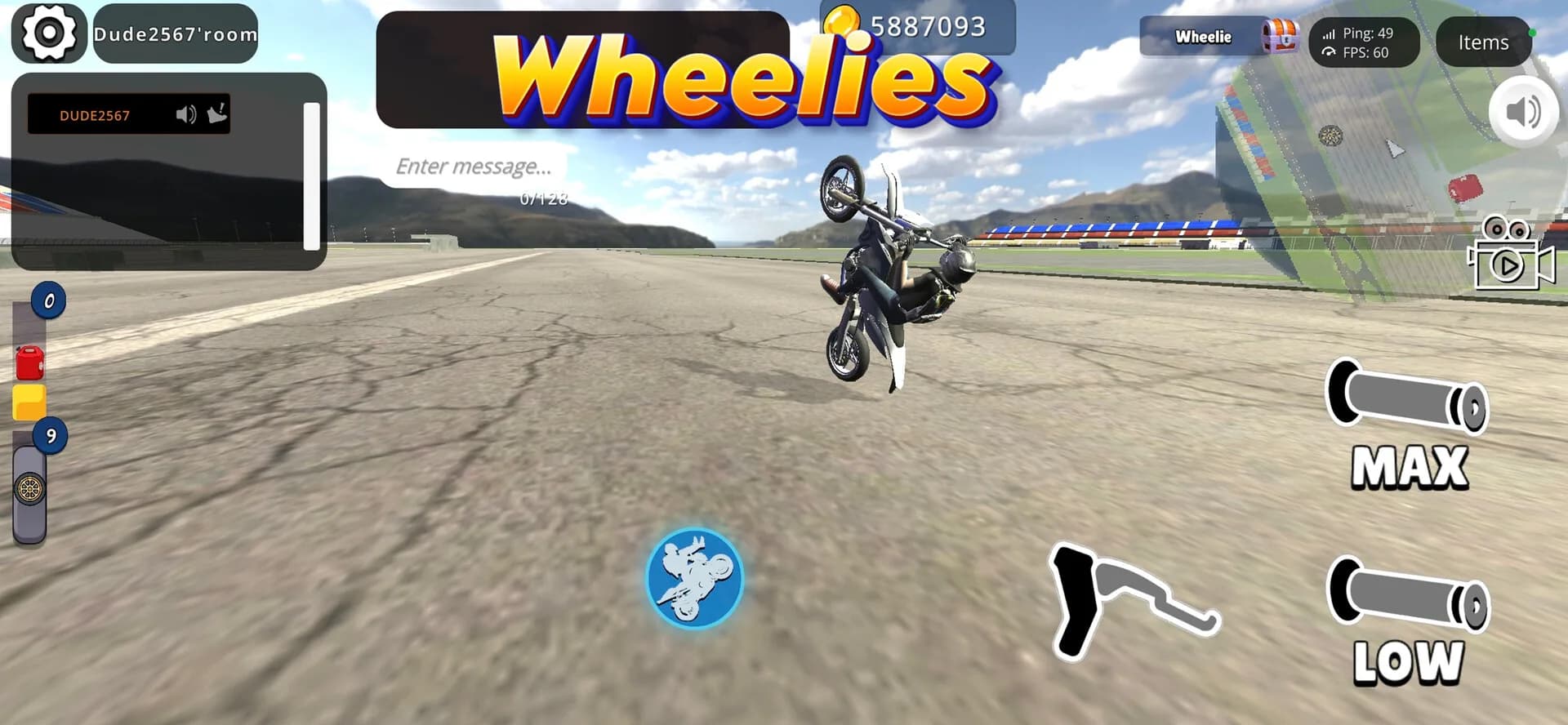 Wheelie King 7 - Motorbike simulator 3D görsel 8