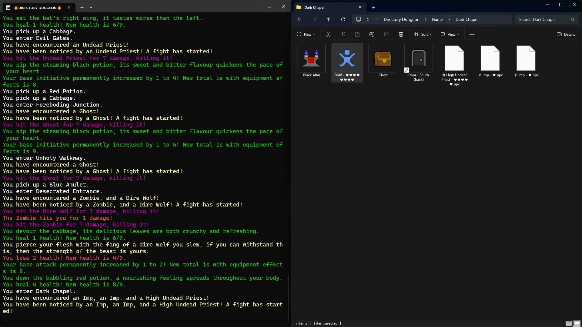 Directory Dungeon - File Explorer Dungeon Crawler görsel 4