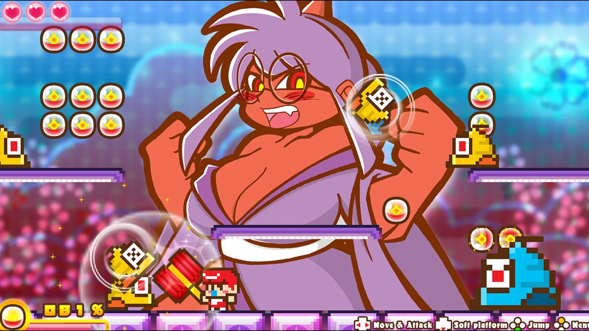 Pixel Game Maker Series LUNLUN SUPER HERO BABIES PLUS NEWGAMES görsel 6